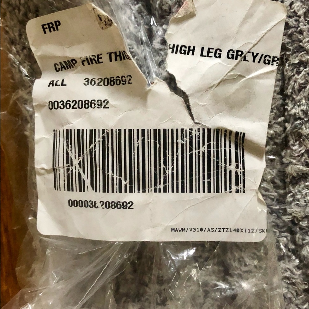 Free people Camp Fire High Leg Gray